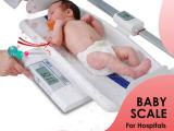 ABS material tray weight height infant baby scale