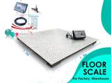 Licensed heavy-duty floor weighing scale for trade