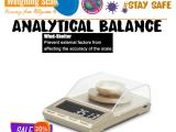 Electric digital analytical balance scale for chemistry lab