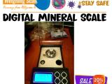 mineral weighing scale with 0.4497ibs weight