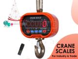 Rugged structure crane weighing scales with 3*AA batteries from suppliers Wandegeya