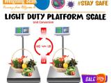 digital light-duty platform weighing scales suitable for commercial use