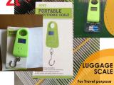 electronic digital portable suitcase travel weighing scale