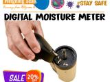 Digital moisture tester for over 25 grain species