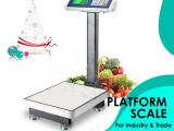 calibrated  light duty platform weighing scales 100kgs, 200kgs, 500kgs