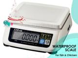 table top rustproof weighing scales for seafood markets use