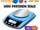 High precision analytical balance with auto internal calibration