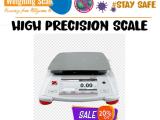 precision analytical balance with a readability ranging from 0.01mg