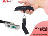 custom travel electronic hanging digital luggage scale