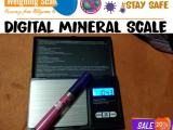 steady 0.1g readable digital mineral weighing scale