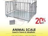 Digital Animal weighing scales ZOO and Safari parks