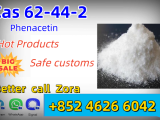 99% High Purity CAS 62-44-2 Phenacetin Crystals For Pain Relieving with Best Price