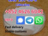 Chemical Raw Lidocaine CAS 137-58-6 White Crystal