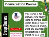 Advanced Spoken English Conversation Certificate Course Online 01 Month