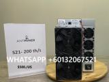 In stock Spot Bitcoin Miner S21 Pro $1000usdt Bitcoin Miner S21 500usdt + Psu