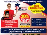 Online Spoken English Classes in Srilanka English Certificate Courses and English Diploma Programmes in Galle