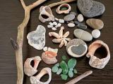 Vintage Ocean Treasures: Natural Shells & Rocks for Home & DIY Crafts