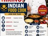 INDIAN FOOD COOK REQUIRED – UAE